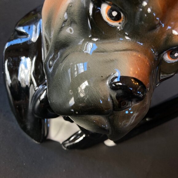 VTG Quon Quon Figural Animal 16oz Mug Boxer Dog Novelty Barware 80s Collectible - Picture 3 of 17